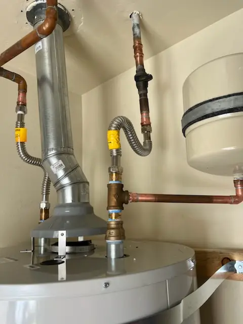 Water heater installation and plumbing repair in Merrill